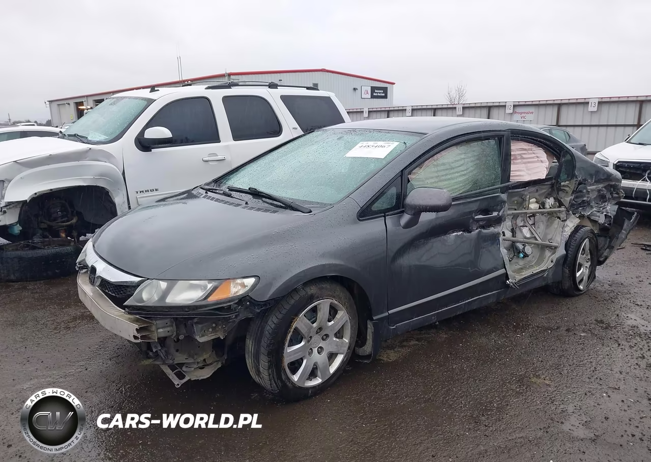 2009 Honda Civic Lx VIN:19XFA16549E040568 - 2