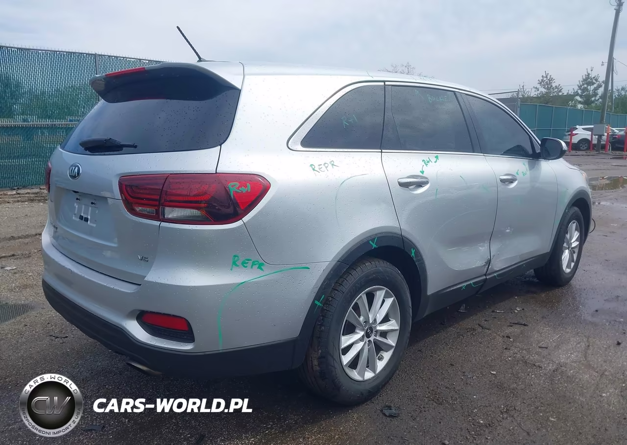 2020 Kia Sorento 3.3L Lx VIN:5XYPG4A59LG621800 - 4