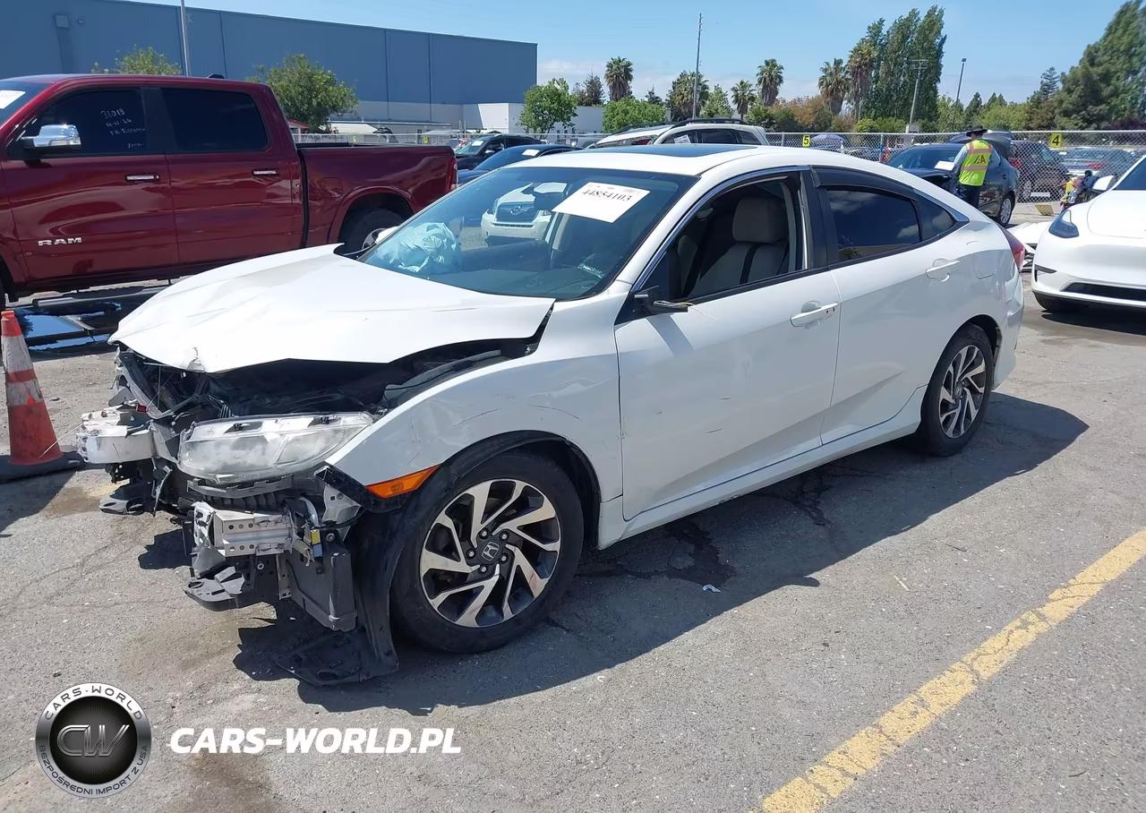 2017 Honda Civic Ex VIN:19XFC2F73HE201802 - 2