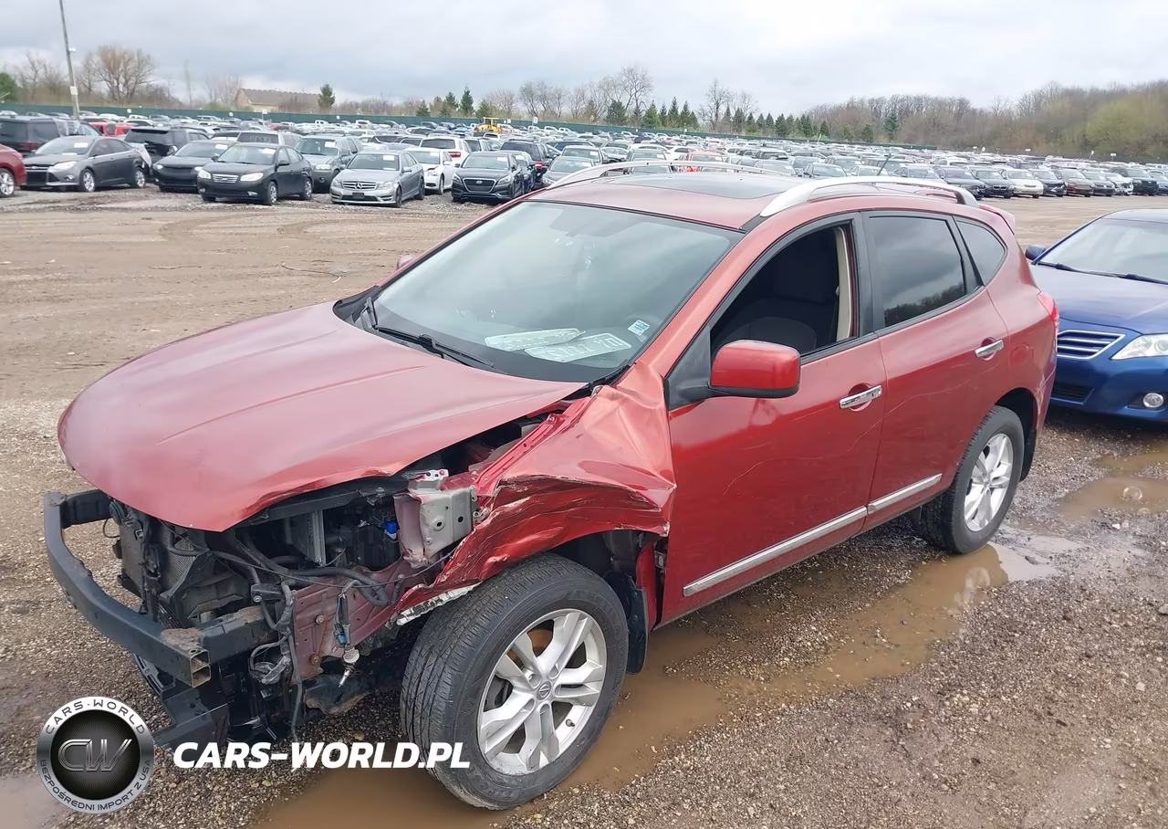 2013 Nissan Rogue Sv VIN:JN8AS5MV1DW641926 - 2