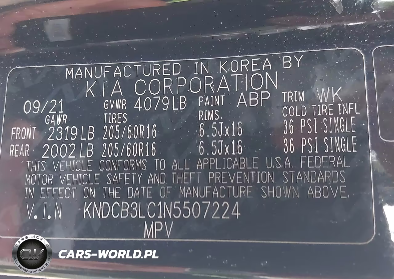 2022 Kia Niro Lx VIN:KNDCB3LC1N5507224 - 9