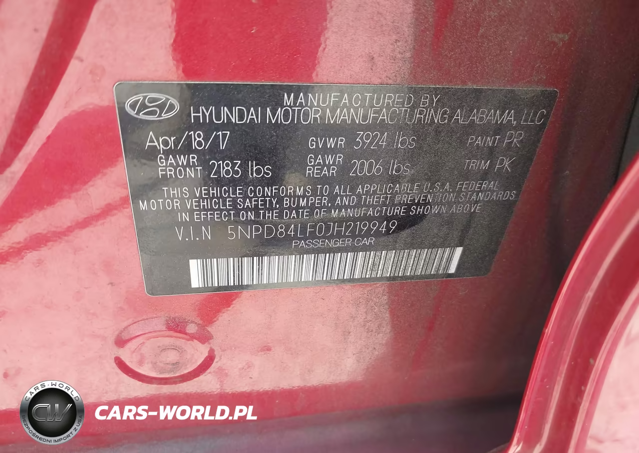 2018 Hyundai Elantra Sel VIN:5NPD84LF0JH219949 - 9