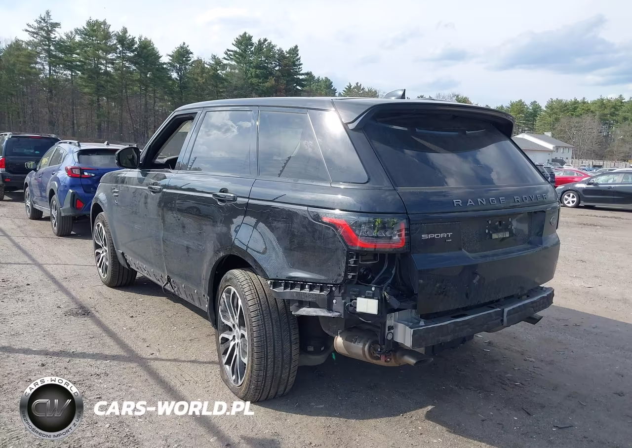 2021 Land Rover Range Rover Sport Hse Silver Edition Mhev VIN:SALWR2SU7MA761886 - 3