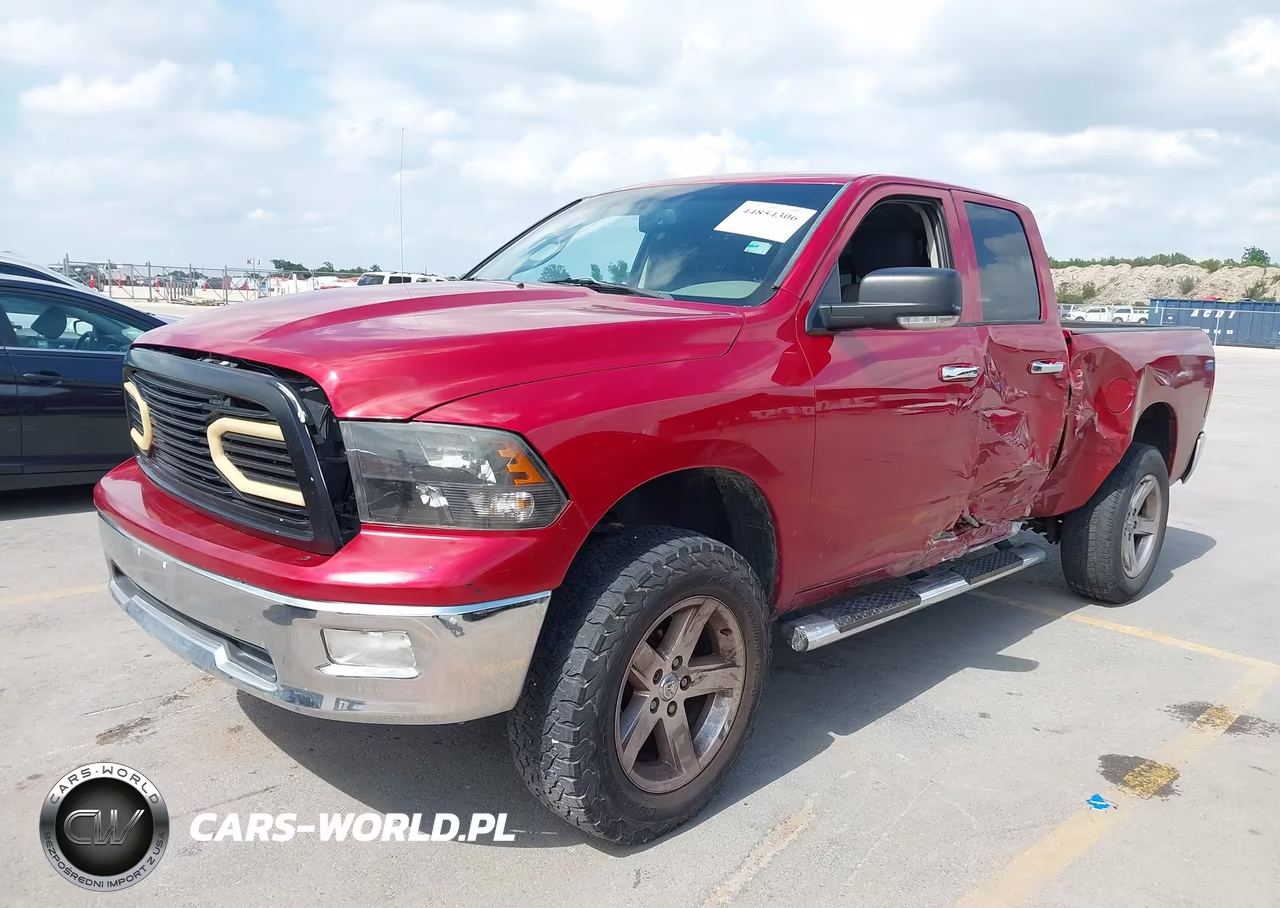 2010 Dodge Ram 1500 Slt-Sport-Trx VIN:1D7RB1GT1AS248955 - 2