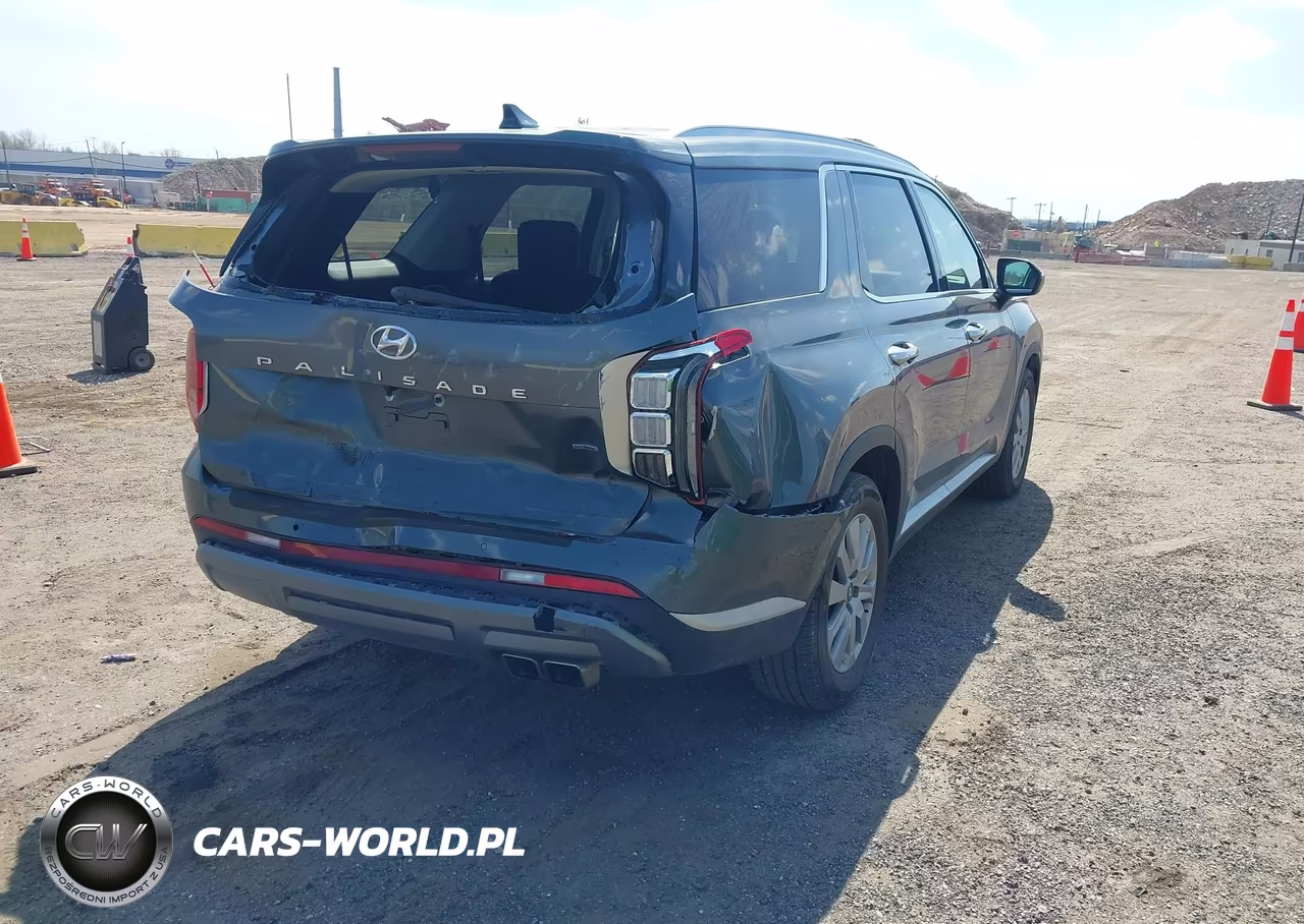 2024 Hyundai Palisade Sel VIN:KM8R2DGE2RU741567 - 4