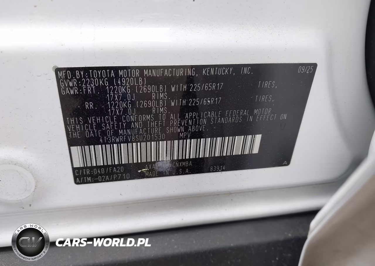 2025 Toyota Rav4 Hybrid Xle VIN:4T3RWRFV8SU201530 - 9