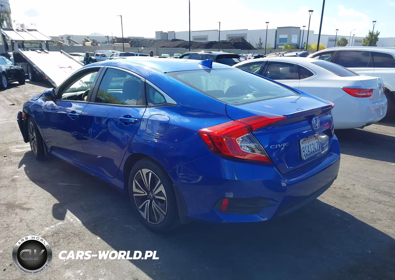 2017 Honda Civic Ex-L VIN:2HGFC1F75HH649345 - 3