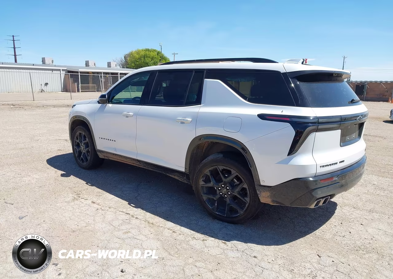2025 Chevrolet Traverse Awd Rs VIN:1GNEVLRS4SJ227368 - 3