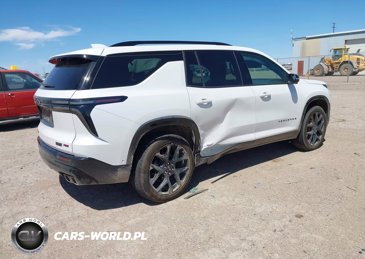 2025 Chevrolet Traverse Awd Rs VIN:1GNEVLRS4SJ227368 - 4