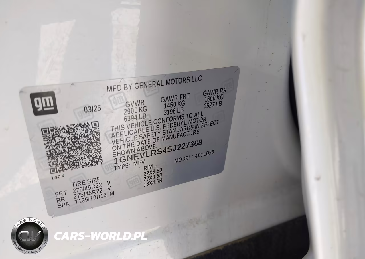 2025 Chevrolet Traverse Awd Rs VIN:1GNEVLRS4SJ227368 - 9