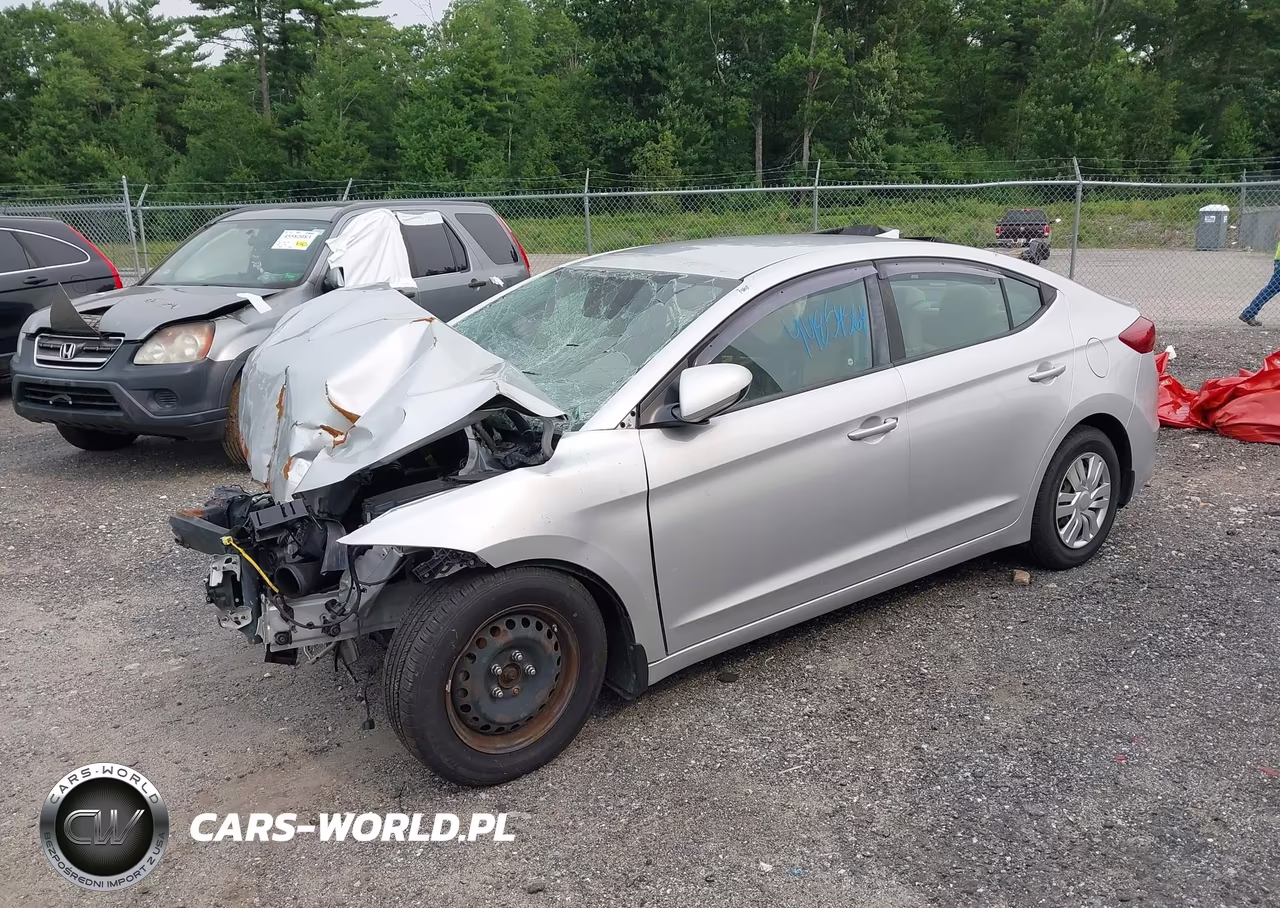 2017 Hyundai Elantra Se VIN:KMHD74LF2HU104588 - 2