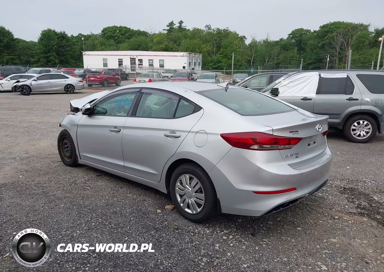 2017 Hyundai Elantra Se VIN:KMHD74LF2HU104588 - 3