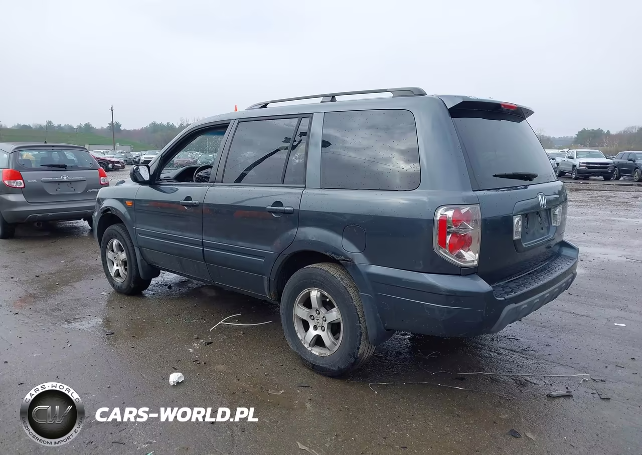 2006 Honda Pilot Ex-L VIN:2HKYF186X6H518192 - 3