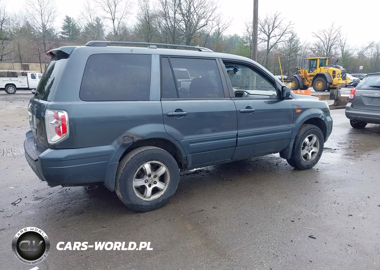 2006 Honda Pilot Ex-L VIN:2HKYF186X6H518192 - 4