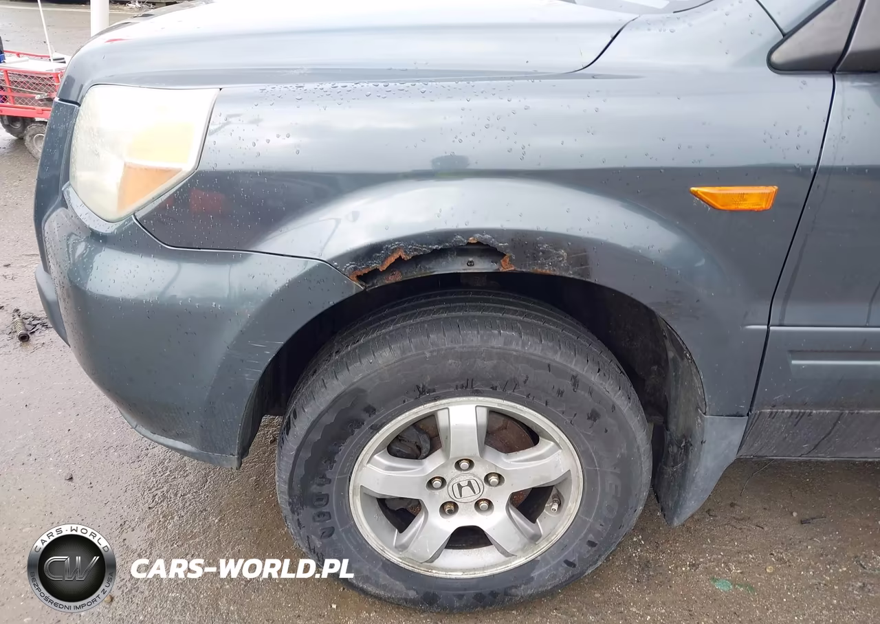 2006 Honda Pilot Ex-L VIN:2HKYF186X6H518192 - 6