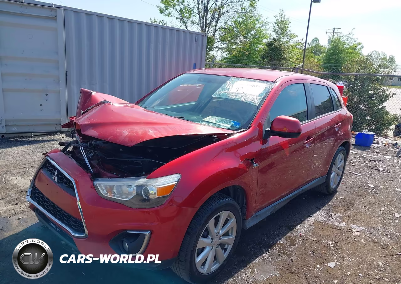 2015 Mitsubishi Outlander Sport Es VIN:4A4AR3AU9FE053684 - 2