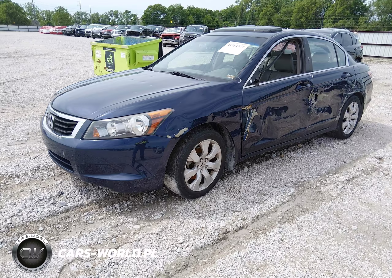 2008 Honda Accord 2.4 Ex-L VIN:1HGCP26878A080468 - 2