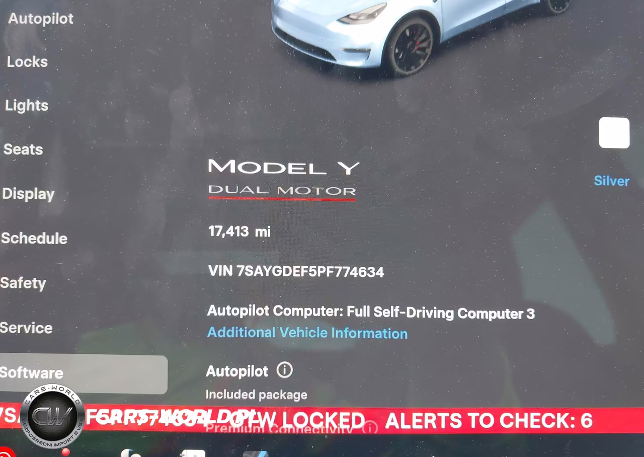 2023 Tesla Model Y Performance Dual Motor All-Wheel Drive VIN:7SAYGDEF5PF774634 - 15