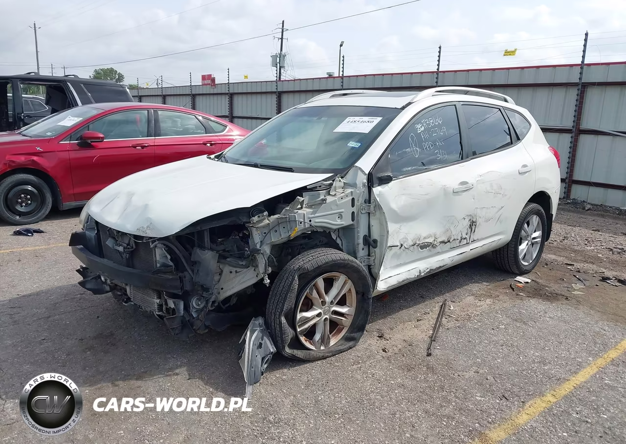 2008 Nissan Rogue Sl VIN:JN8AS58T68W306336 - 2