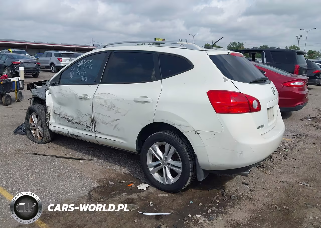 2008 Nissan Rogue Sl VIN:JN8AS58T68W306336 - 3