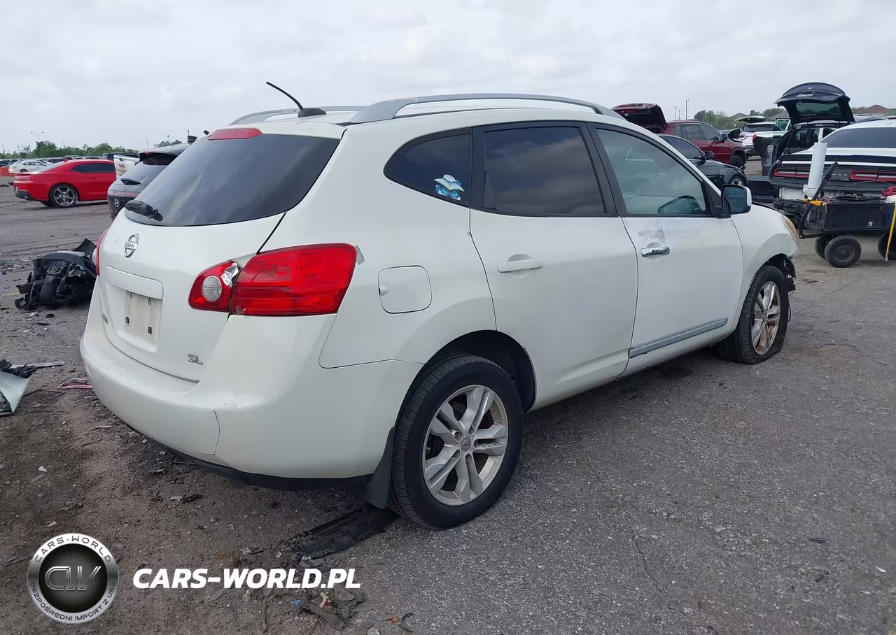 2008 Nissan Rogue Sl VIN:JN8AS58T68W306336 - 4