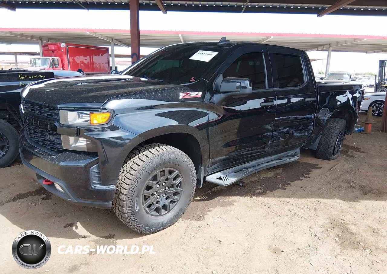 2020 Chevrolet Silverado 1500 4Wd Short Bed Custom Trail Boss VIN:1GCPYCEL1LZ355979 - 2