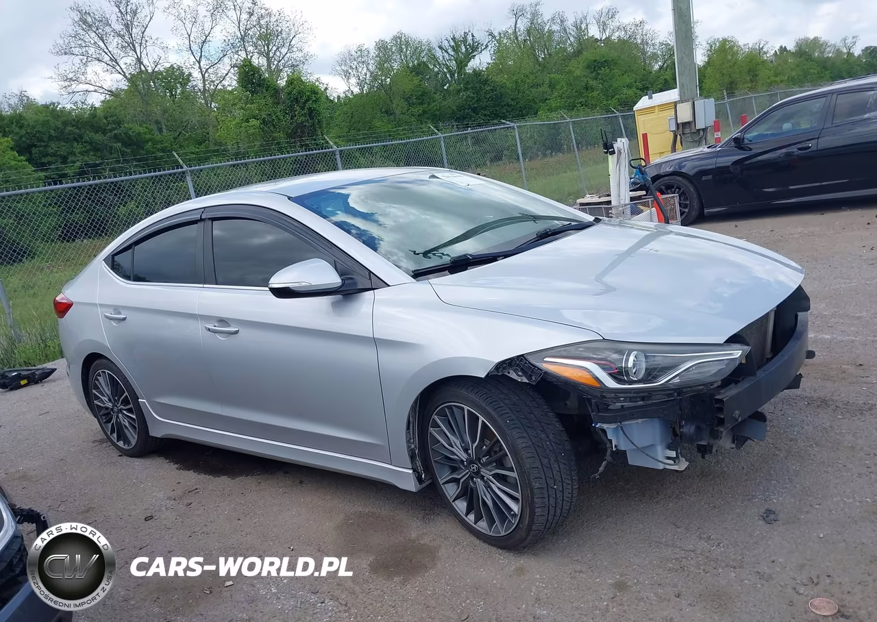 2017 Hyundai Elantra Sport VIN:KMHD04LBXHU363962 - 14