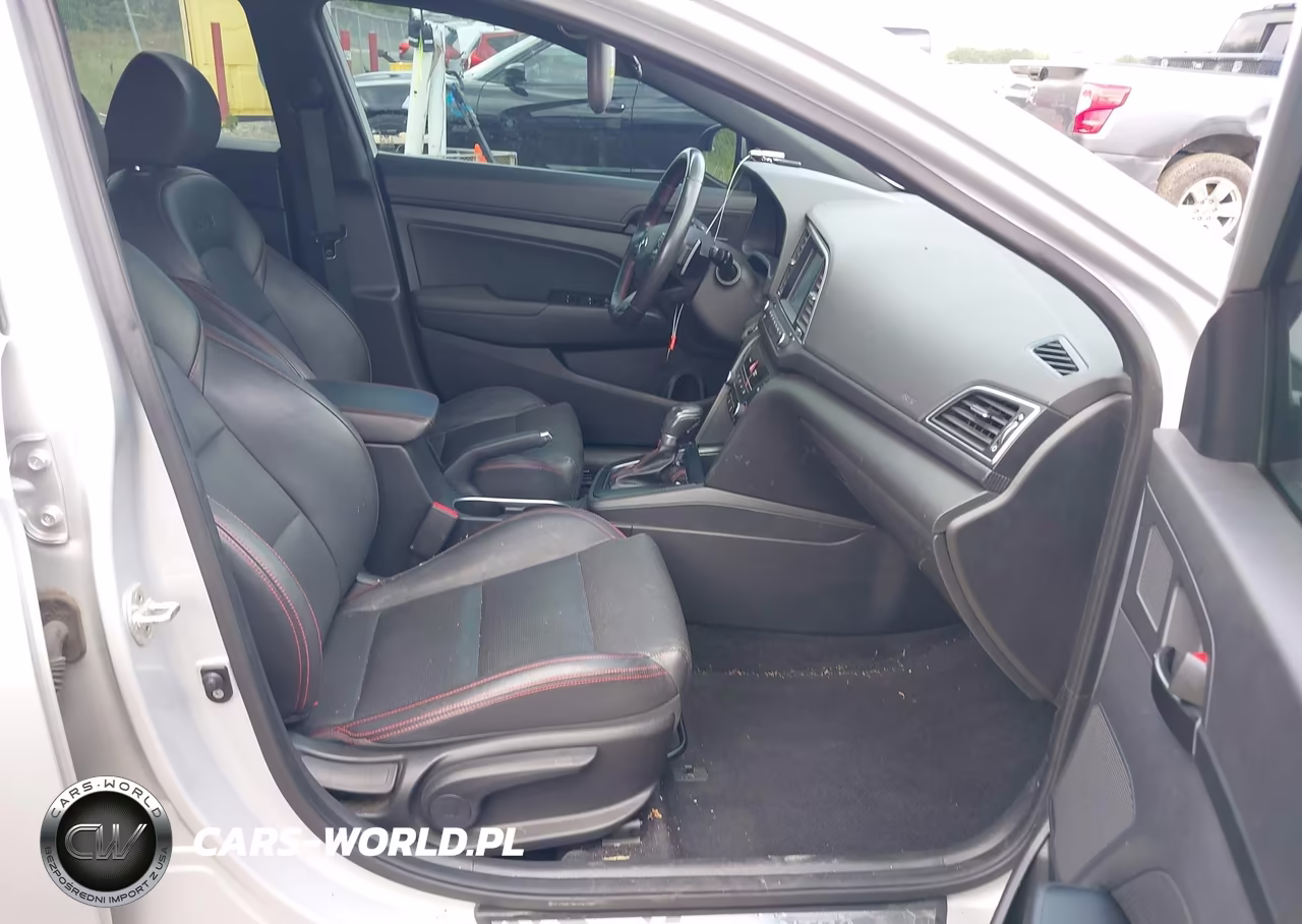 2017 Hyundai Elantra Sport VIN:KMHD04LBXHU363962 - 5