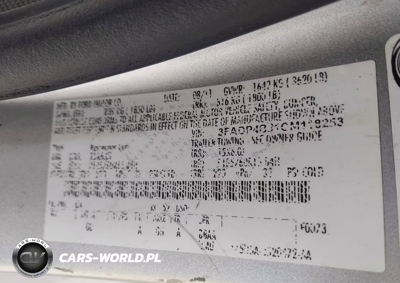 2012 Ford Fiesta Se VIN:3FADP4BJ1CM118253 - 9