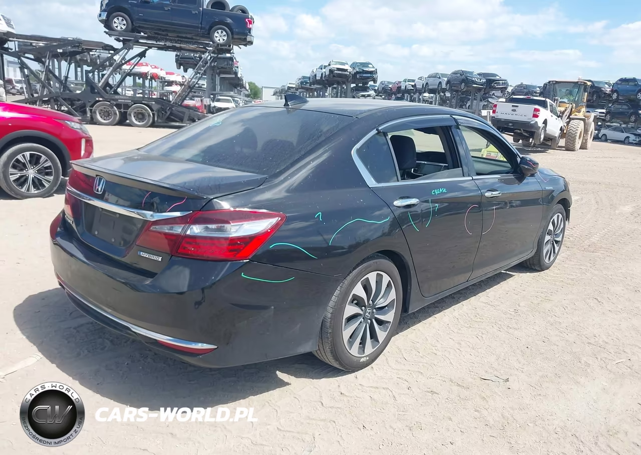 2017 Honda Accord Hybrid Ex-L VIN:JHMCR6F51HC014216 - 4