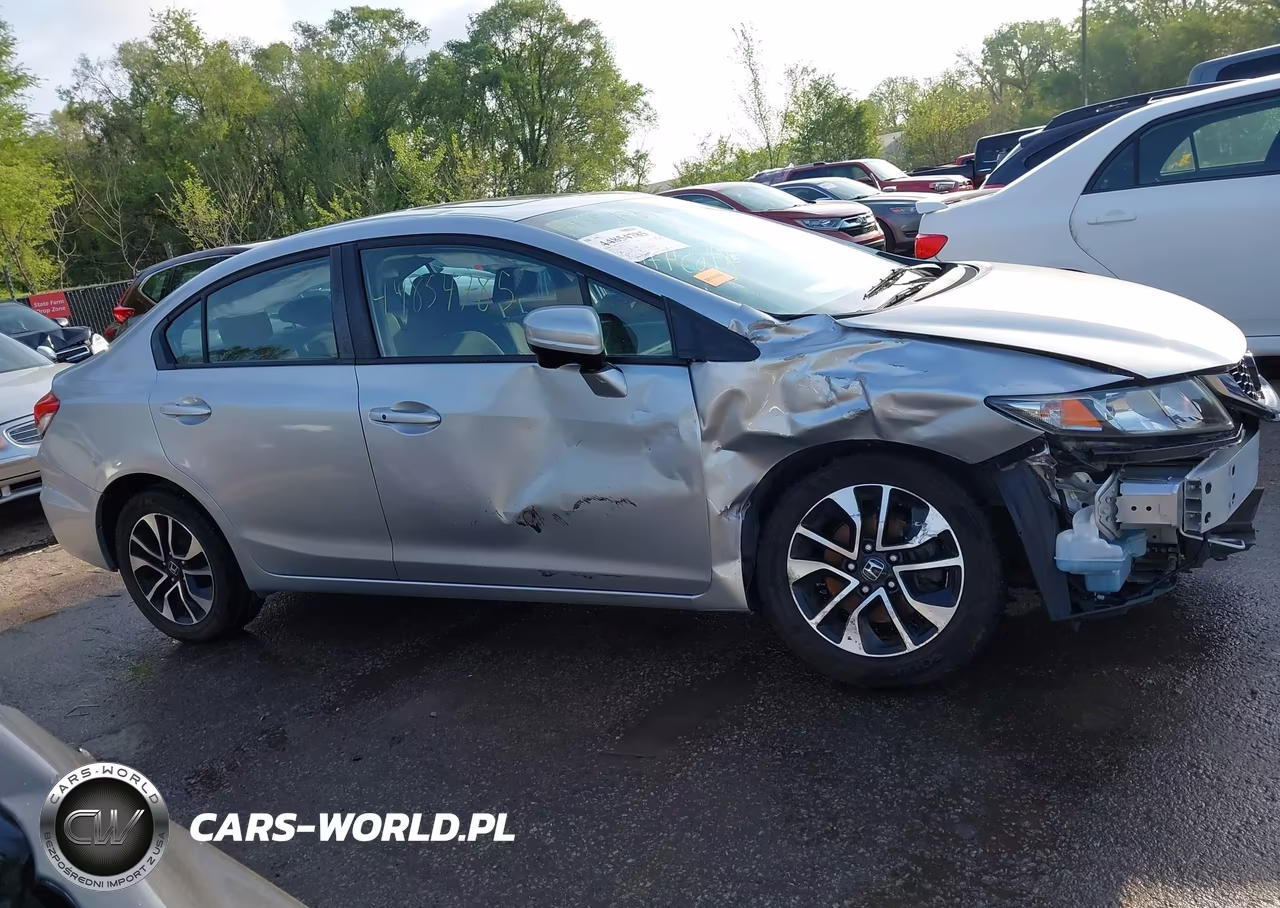 2015 Honda Civic Ex VIN:19XFB2F87FE066977 - 14
