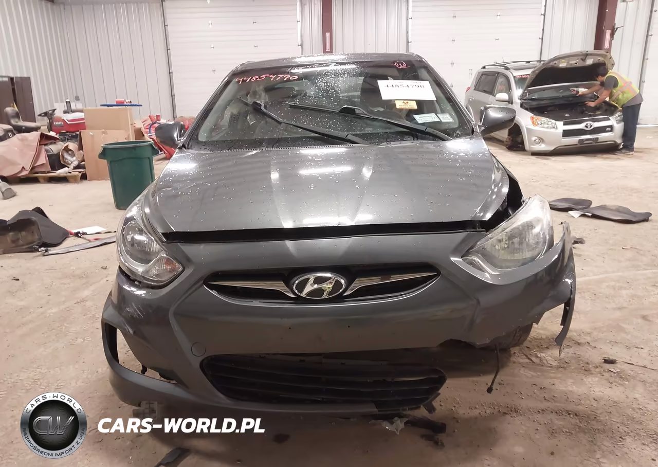 2012 Hyundai Accent Gls VIN:KMHCU4AE5CU141660 - 12