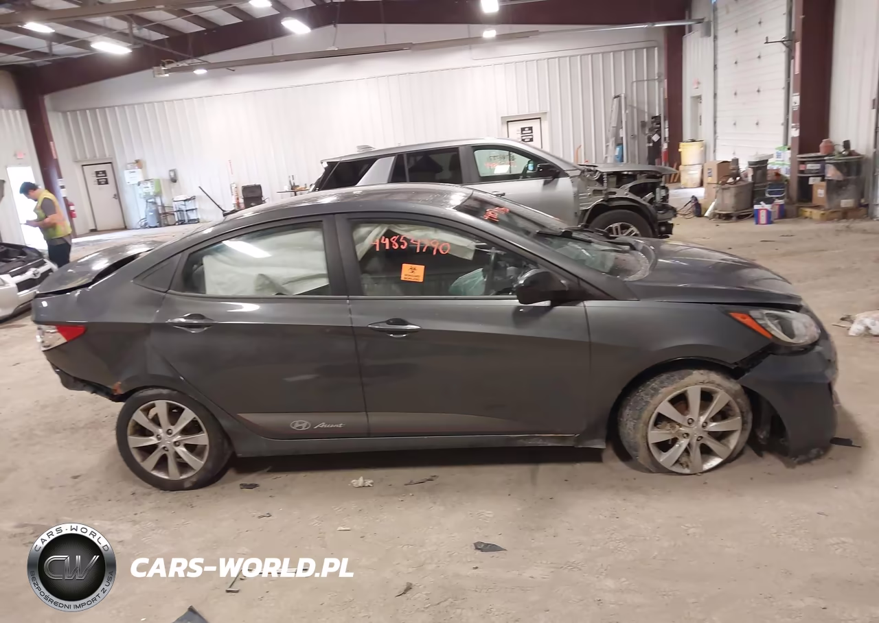 2012 Hyundai Accent Gls VIN:KMHCU4AE5CU141660 - 13