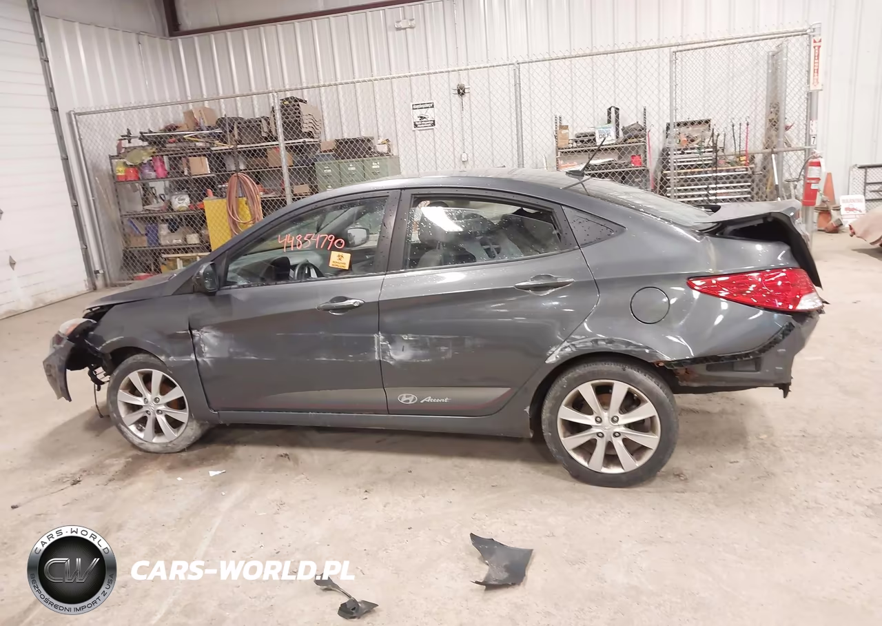 2012 Hyundai Accent Gls VIN:KMHCU4AE5CU141660 - 14