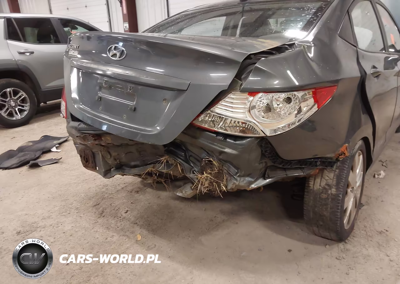 2012 Hyundai Accent Gls VIN:KMHCU4AE5CU141660 - 6