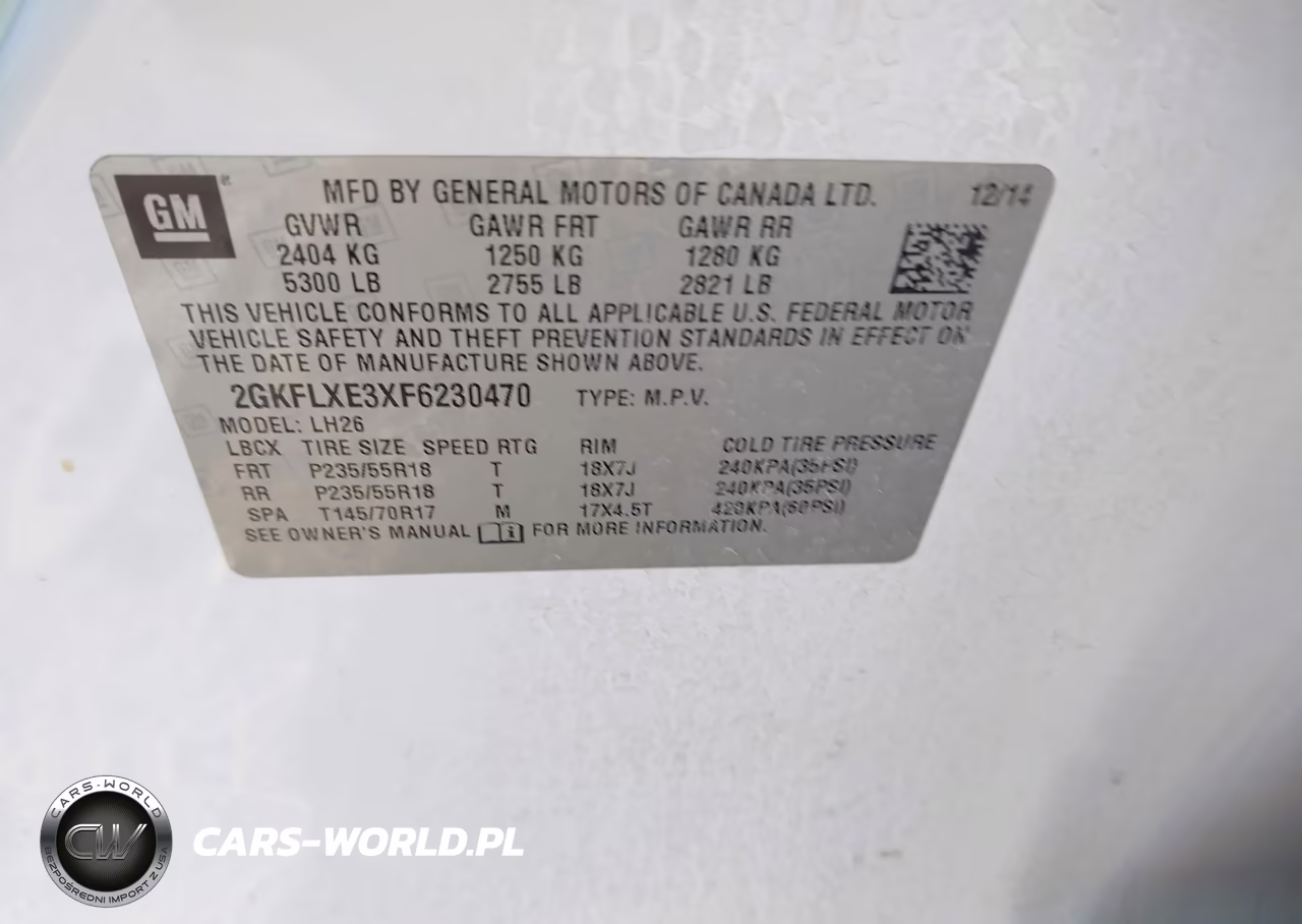2015 GMC Terrain Slt-1 VIN:2GKFLXE3XF6230470 - 9