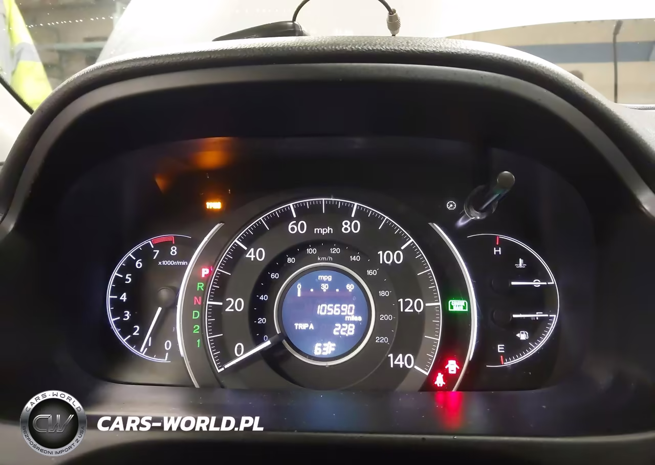 2012 Honda Cr-V Lx VIN:2HKRM4H37CH601804 - 7