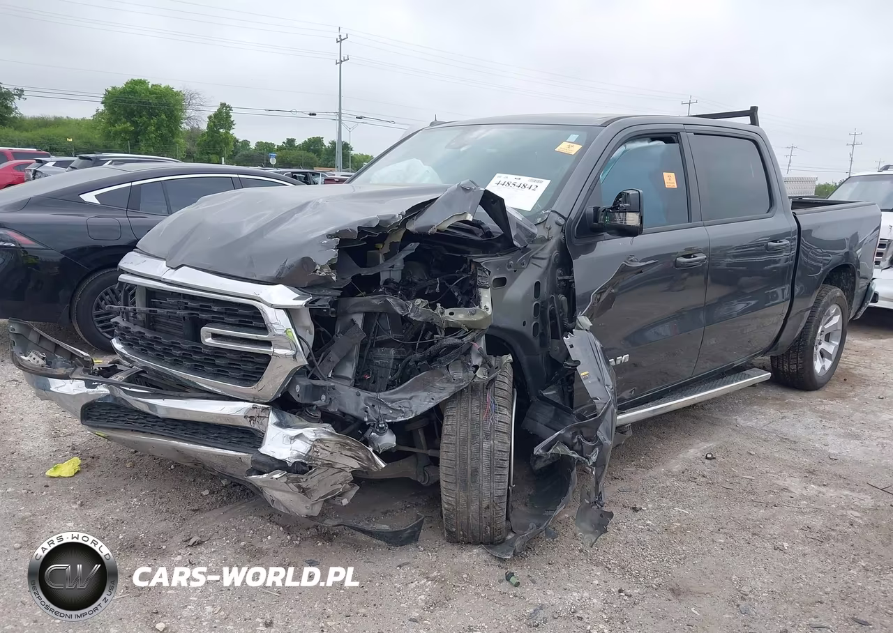2022 Ram 1500 Lone Star 4X2 5'7 Box VIN:1C6RREFT3NN187215 - 2