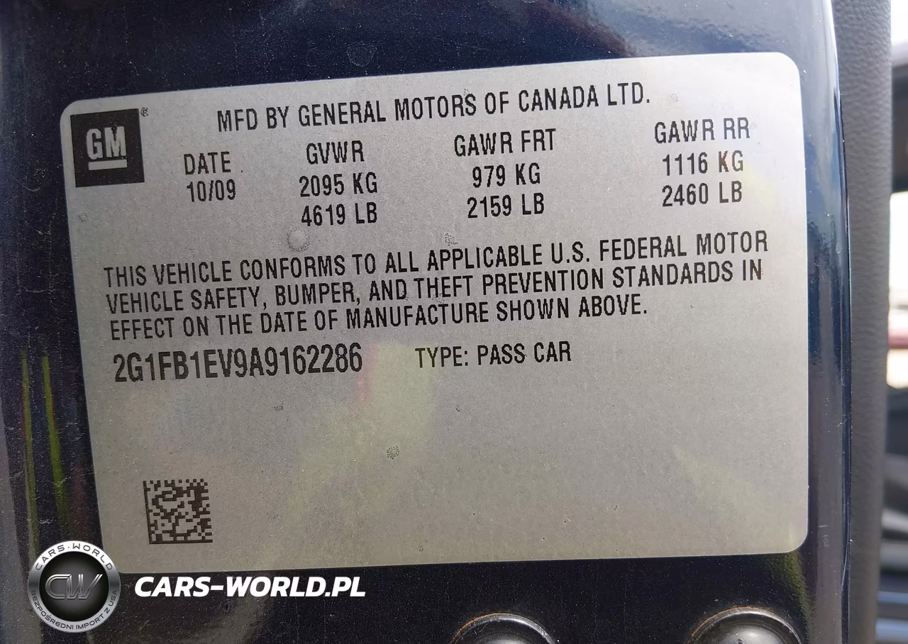 2010 Chevrolet Camaro 1Lt VIN:2G1FB1EV9A9162286 - 9