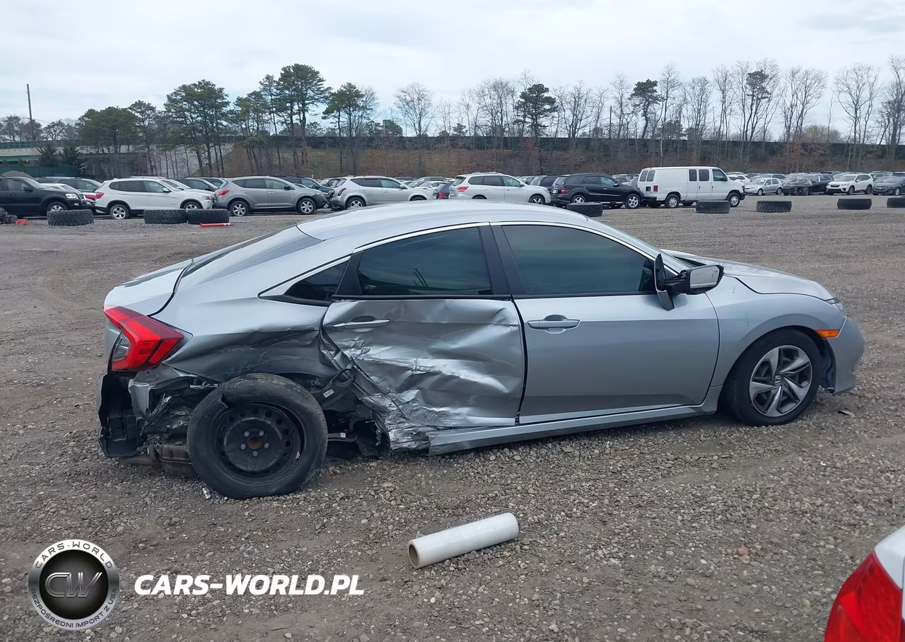 2020 Honda Civic Lx VIN:19XFC2F64LE213795 - 13