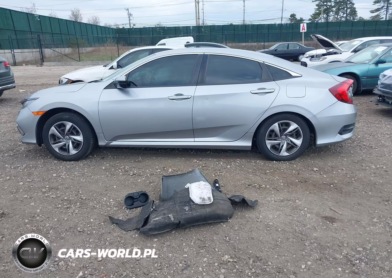 2020 Honda Civic Lx VIN:19XFC2F64LE213795 - 14