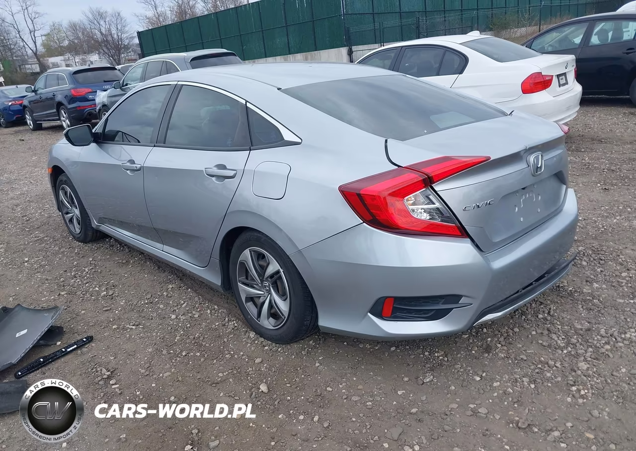 2020 Honda Civic Lx VIN:19XFC2F64LE213795 - 3