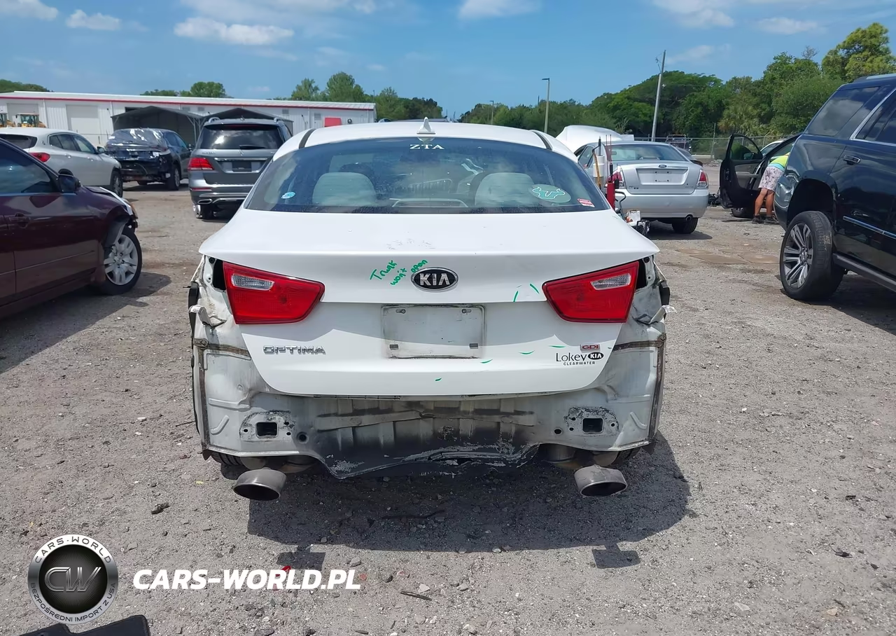 2015 Kia Optima Lx VIN:KNAGM4A79F5540431 - 16