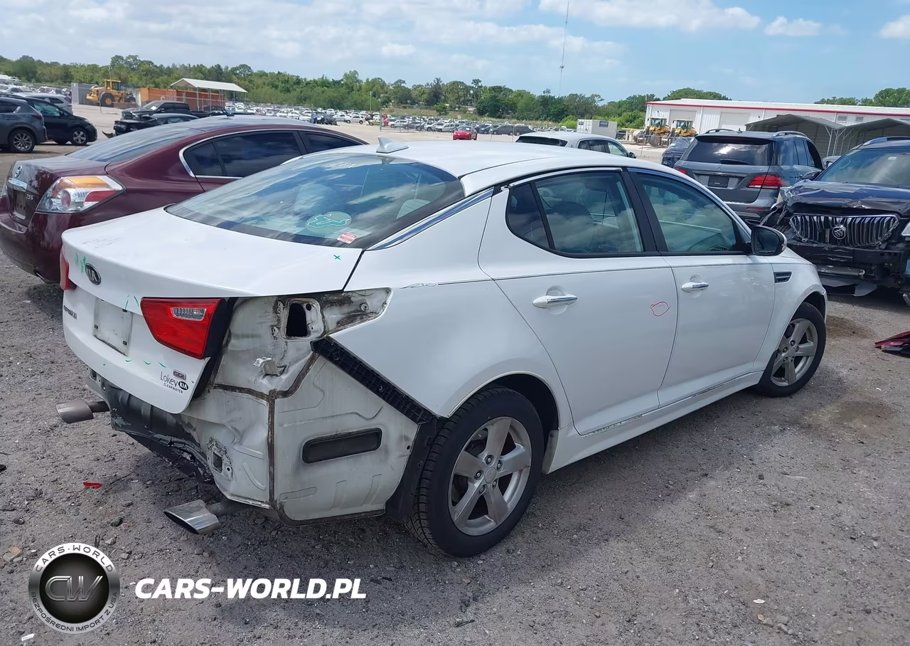 2015 Kia Optima Lx VIN:KNAGM4A79F5540431 - 4