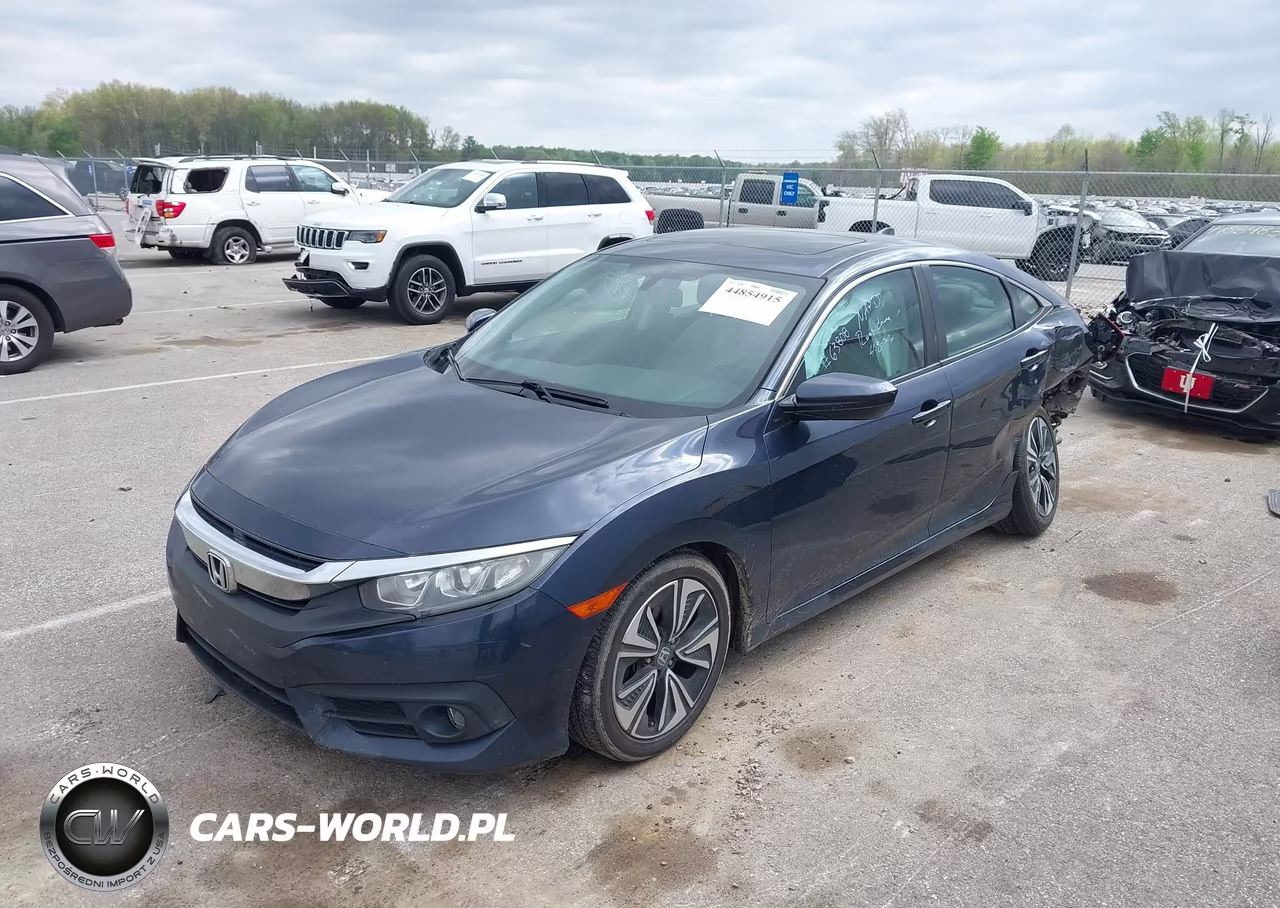 2016 Honda Civic Ex-L VIN:19XFC1F78GE009588 - 2