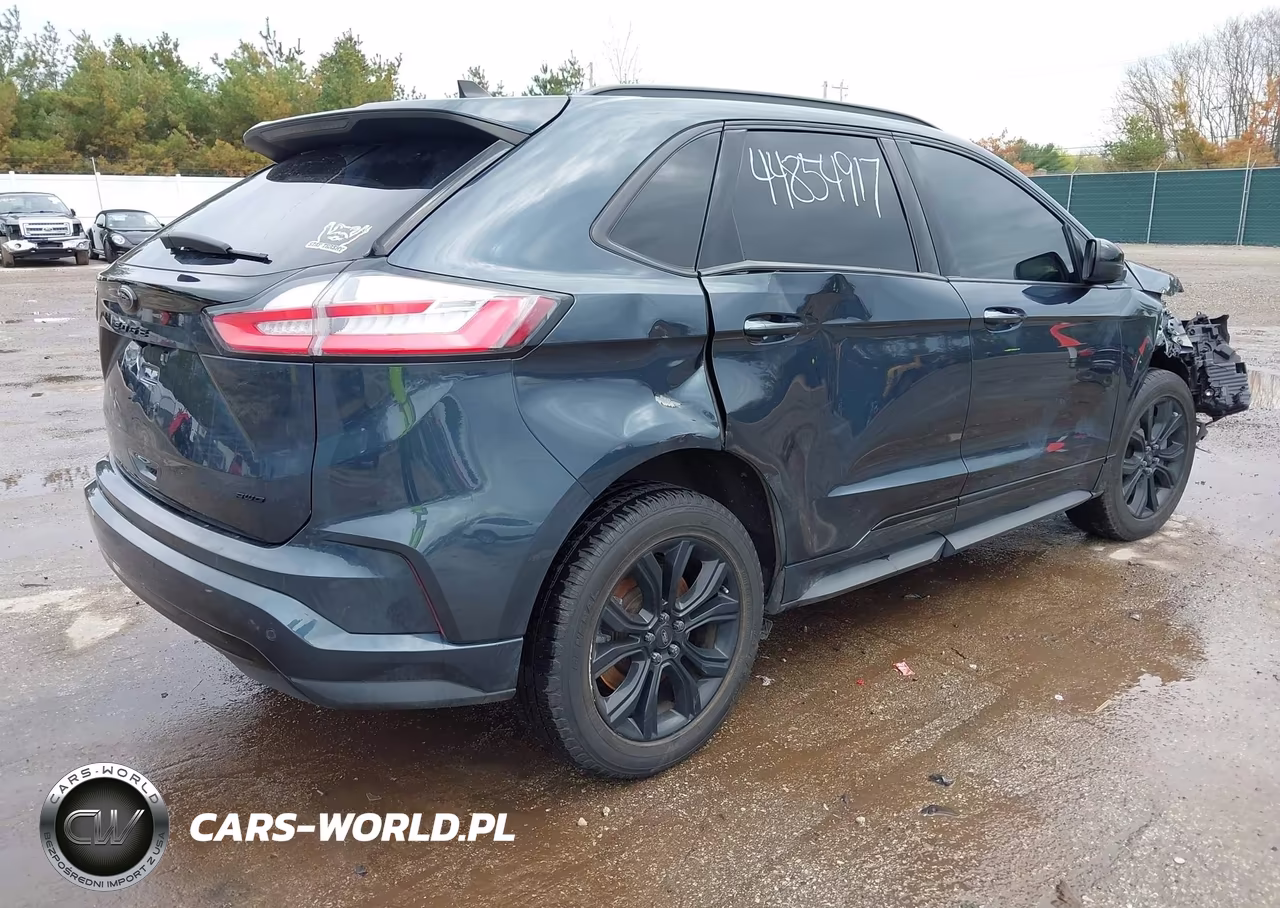 2022 Ford Edge Se VIN:2FMPK4G93NBA26128 - 4