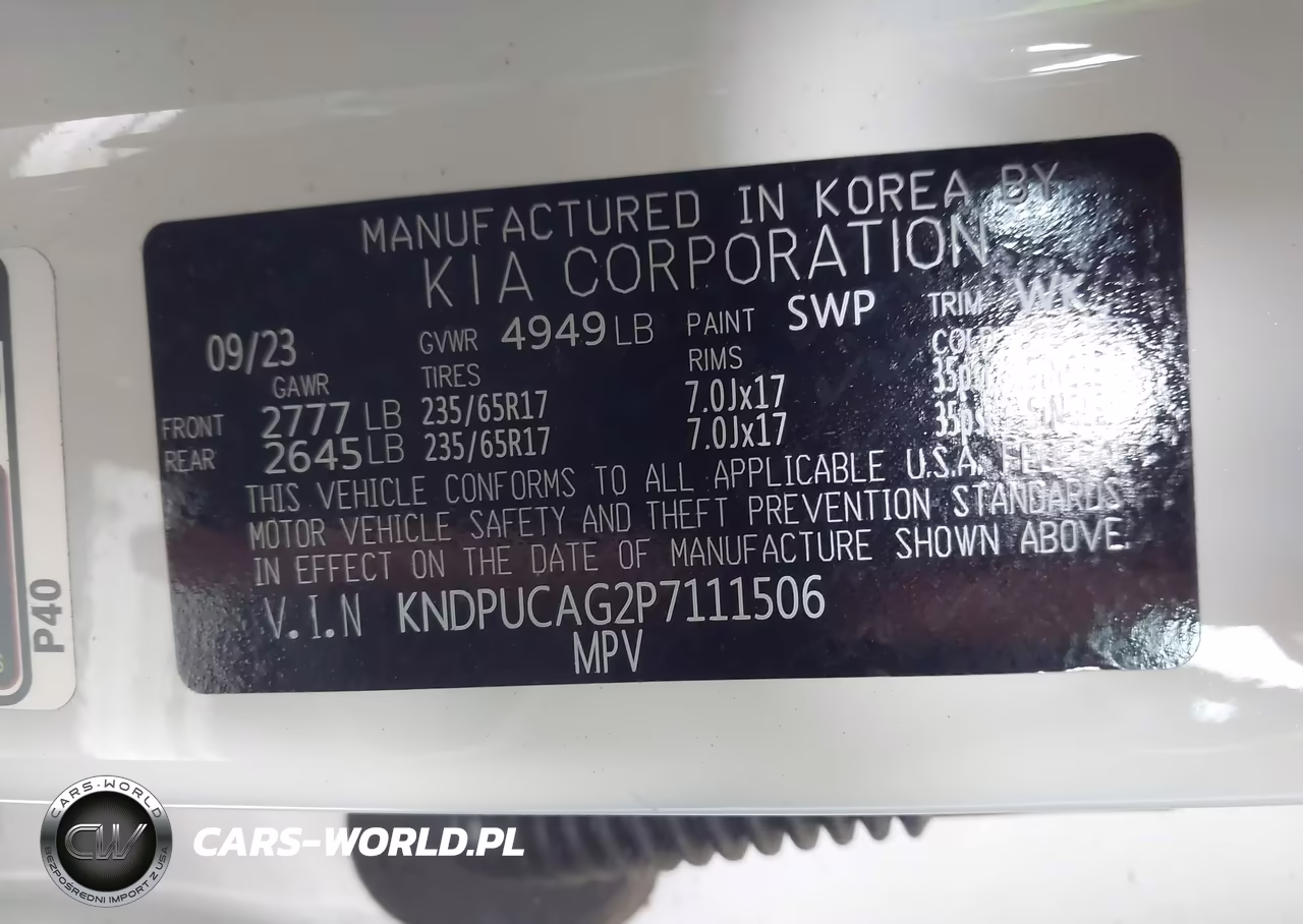 2023 Kia Sportage Hybrid Lx VIN:KNDPUCAG2P7111506 - 9