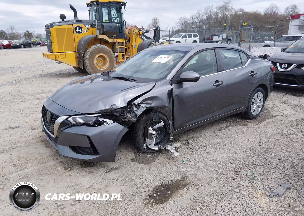 2023 Nissan Sentra S Xtronic Cvt VIN:3N1AB8BVXPY284777 - 2