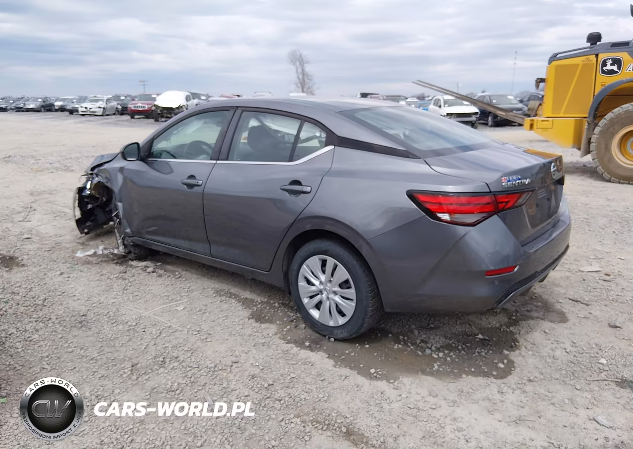 2023 Nissan Sentra S Xtronic Cvt VIN:3N1AB8BVXPY284777 - 3