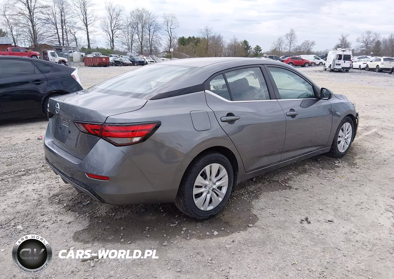 2023 Nissan Sentra S Xtronic Cvt VIN:3N1AB8BVXPY284777 - 4
